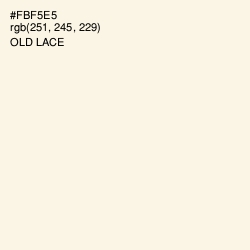 #FBF5E5 - Old Lace Color Image